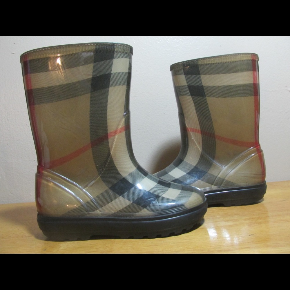 Burberry Kids Rain Boots size 30